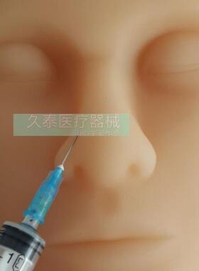 全硅胶假人头化妆头模特头按摩B头嫁接教学头软头模硅胶脸人头