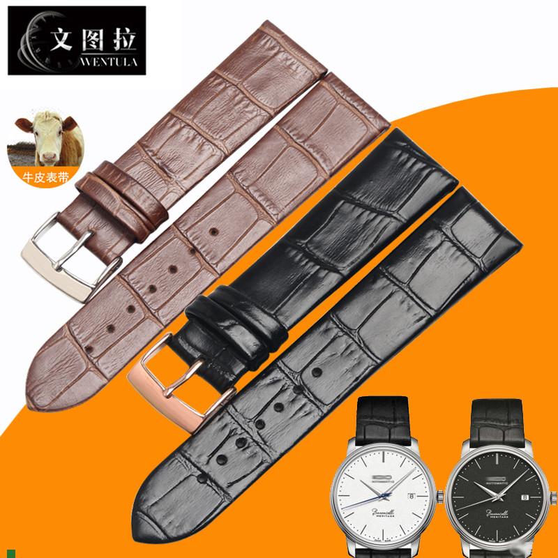 文图拉代用美度贝伦赛l丽40周年M027.407M027.408真皮手表带M027