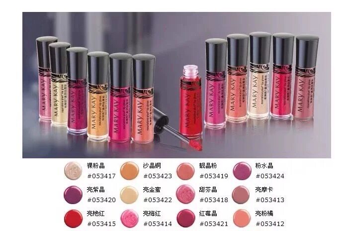 玫琳凯晶润佳唇彩不沾杯口红滋润持久粉水晶甜芬晶