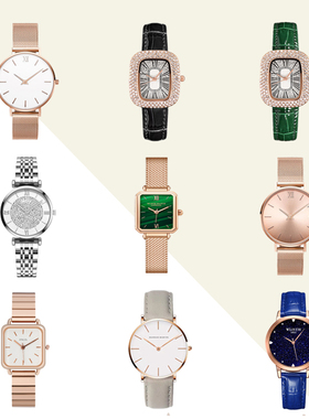 样板间缎面托盘手表摆件模型装饰