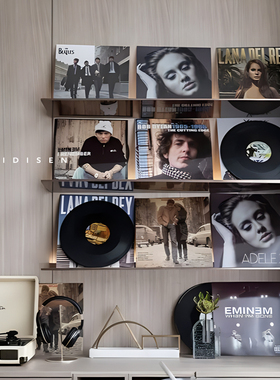 音乐主题耳机音箱黑胶唱片