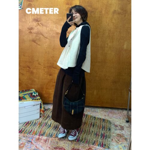 Cmeter复古实穿夹棉马甲