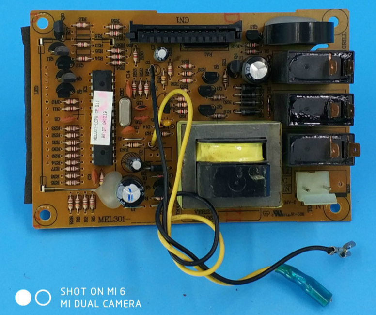 拆Galanz/格兰仕微波炉G80D23CSP-B5电脑板MEL001-LCP8电路板主板