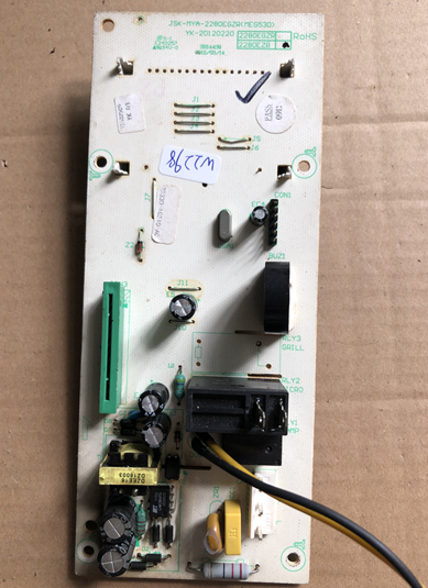 拆机微波炉电路脑板 JSK-MYA-2280EGZR(MEG53D)主板 2280EZB