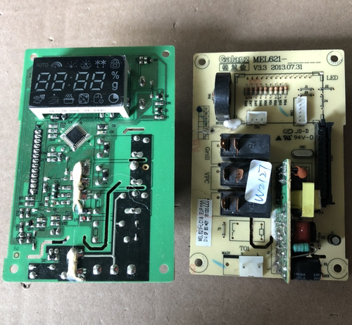 拆机原装格兰仕微波炉电脑板MEL621-LC18 G80F23CN1L-SD(S0)