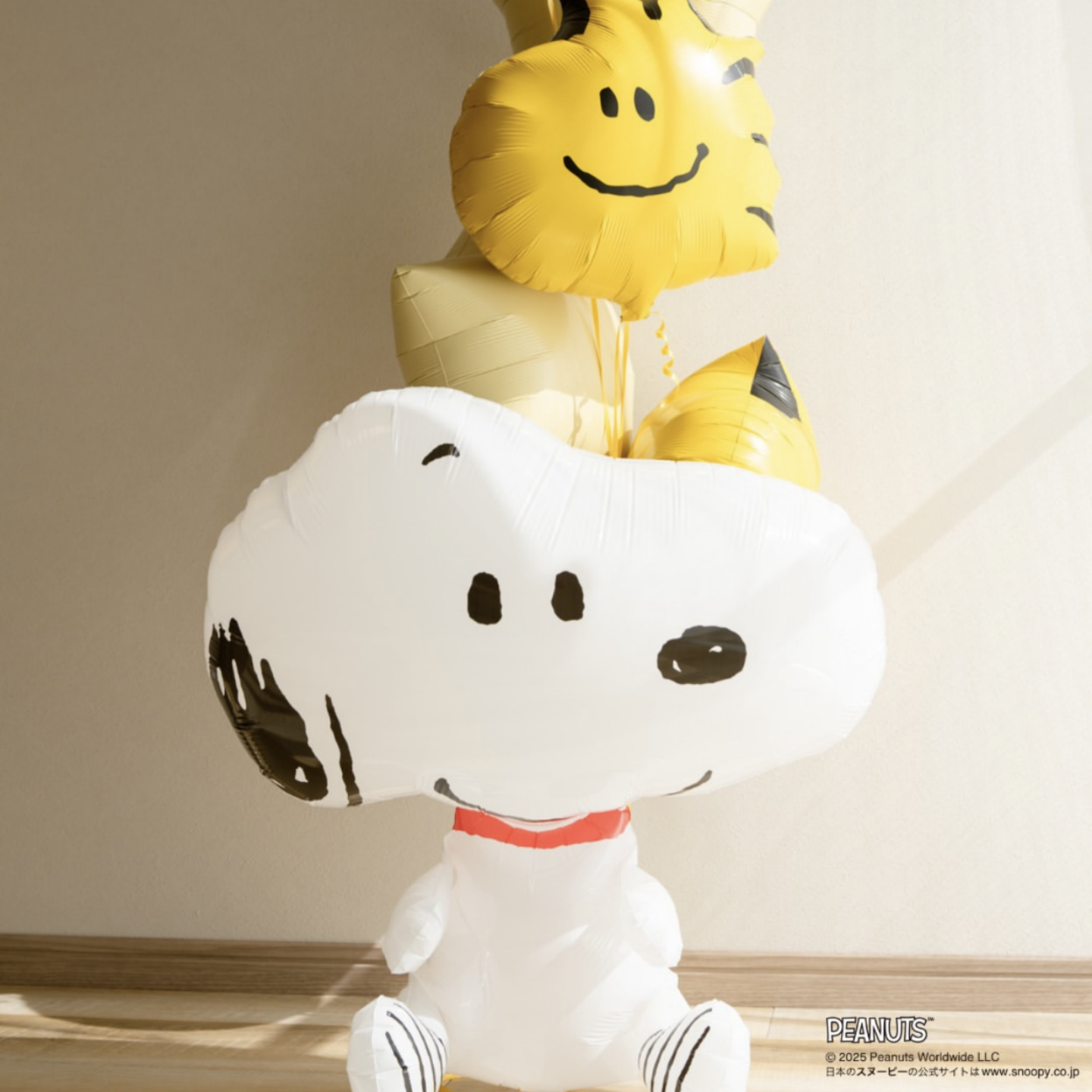 日本正版史努比Snoopy气球花生漫画70周年卡通生日礼物节日装饰