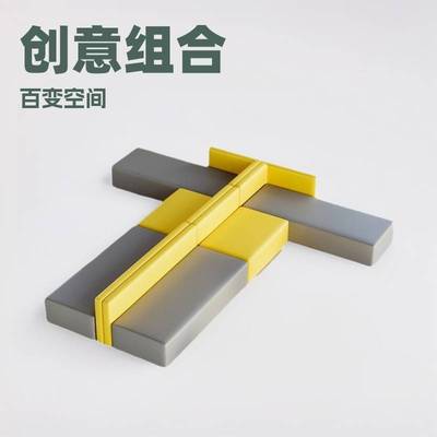 办公室前台接待沙发商场大厅培训机构等候休闲休息区茶几组合商务