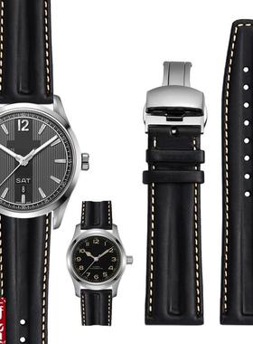 原装适配适配汉米尔顿Hamilton意大利牛皮手表带百老汇系列H43515