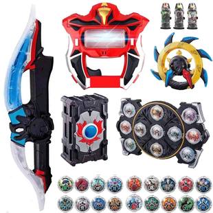 罗布变身器水晶头镖发光罗布兄弟布鲁召唤器光轮玩具曼