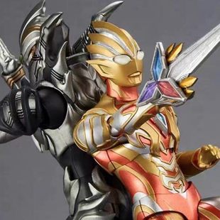 新奥特MSHF布莱泽手办闪耀赛罗特利迦全身关节超可动诺亚玩具ac曼