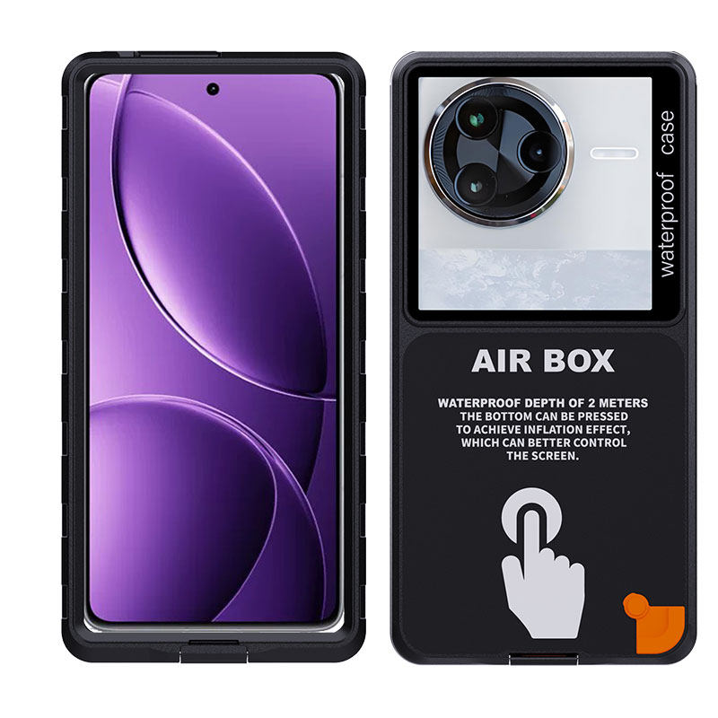 CALLRUN WATERPROOF PHONE CASE FOR REDMI K80P APPLE HUAWEI MI CHARGING RIDER WATER RAIN TOUCH SCREEN
