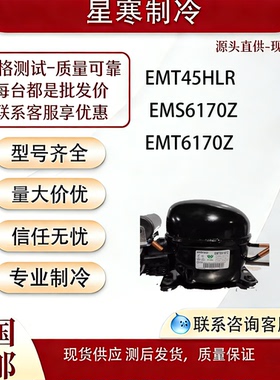全新原装恩布拉科EMT45HLR EMS6170Z EMT6170Z冷柜冰箱压缩机R134