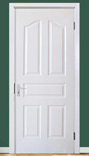 天津简欧白色木门房门卧室门室内门实木复合烤漆木门套装门定制门