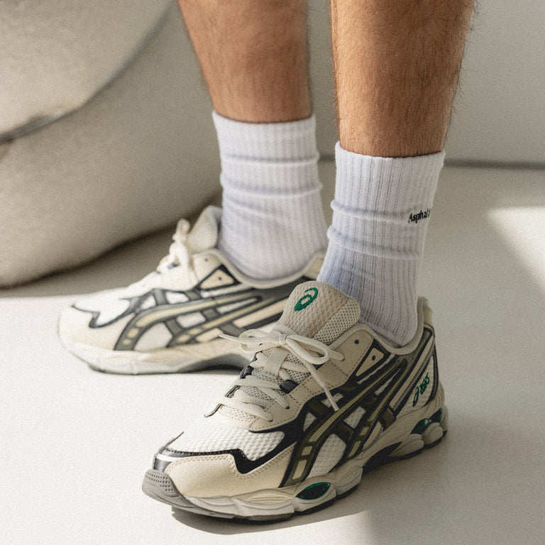 亚瑟士ASICS GEL NYC 2055 男女百搭休闲慢跑鞋 复古老爹鞋