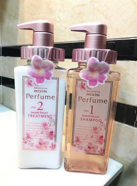 日本mixim POTION觅籍樱花洗发水香味持久留香无硅油氨基酸洗发水