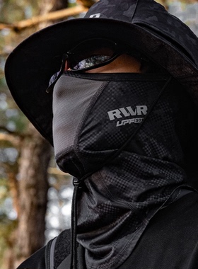 24新款RVVR路亚防晒面罩头巾护臂袖套透气排汗速干骑车登山垂钓