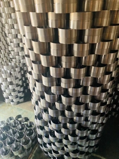 三体水钻头基体白头无缝钢管精车管无焊齿分体钻头管三节钻头白头