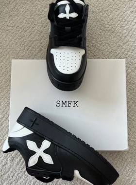 黑白荔枝滑板鞋徐璐同款经典撞色运动鞋休闲板鞋女S0016WW/BB