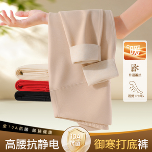 高腰秋裤子女款2026新款暖宫发热保暖打底裤冬季内穿女士无痕线裤