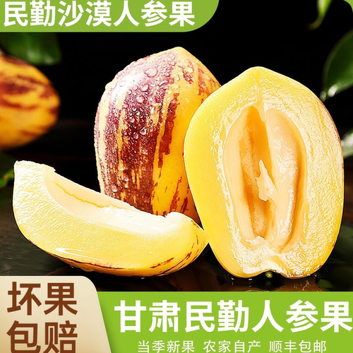 民勤人参果新鲜自然成熟烂坏包赔