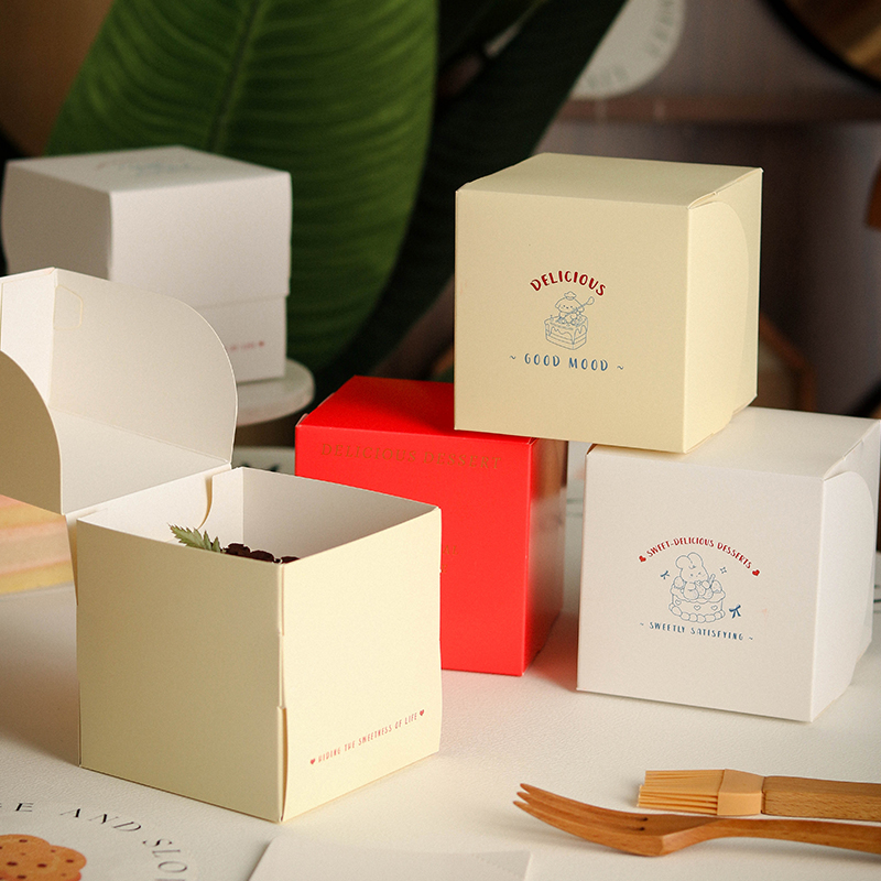 2寸小3寸西点蛋糕盒迷你蛋糕盒