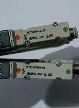 适用库存SMC真空发生器2个，型号ZK2P00K5ALA议价