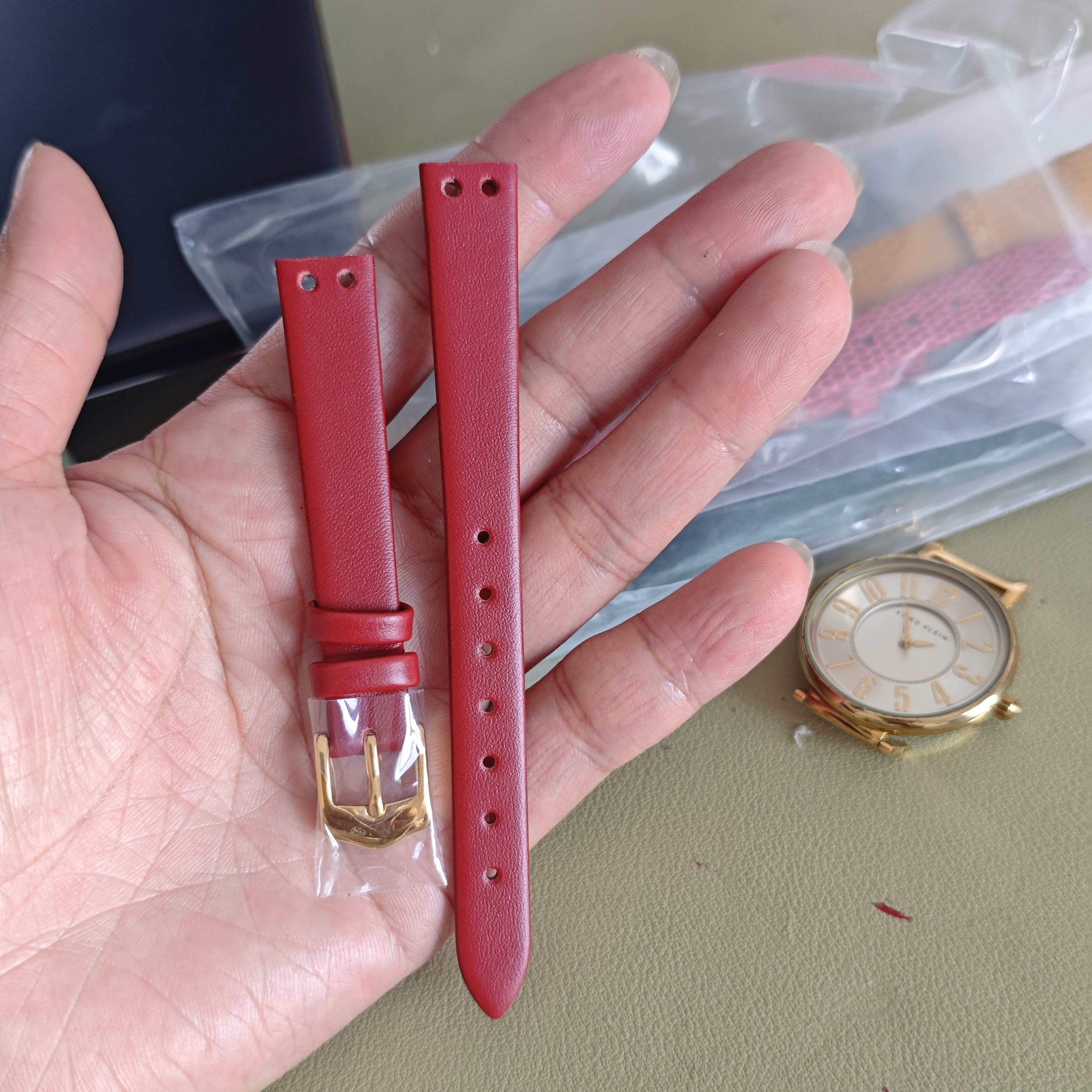 ak2156表带 安妮克莱因特殊接口专用手表带