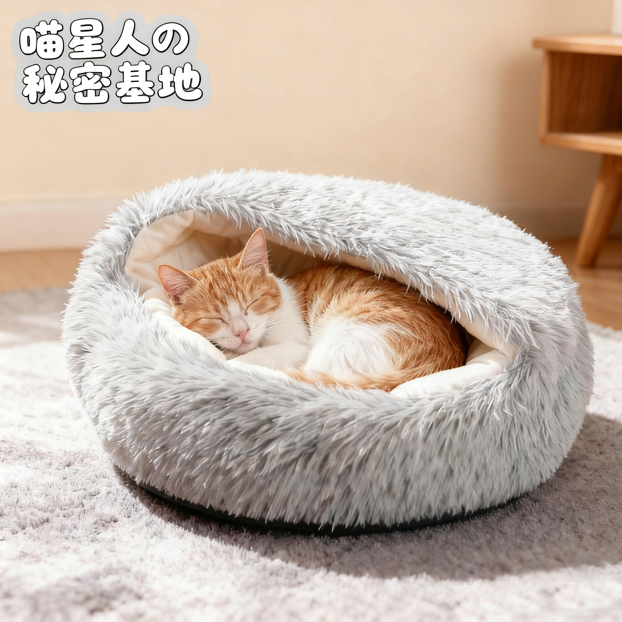 猫窝四季通用猫屋封闭式猫咪幼猫小猫床冬季狗窝冬天宠物保暖用品