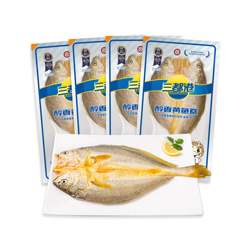 三都港醇香黄鱼鲞300g*5买2减20图片