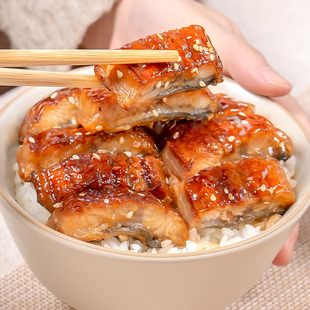三都港蒲烧鳗鱼段210g 加热即食鳗鱼饭网红烤鳗鱼炭烤鳗鱼商用