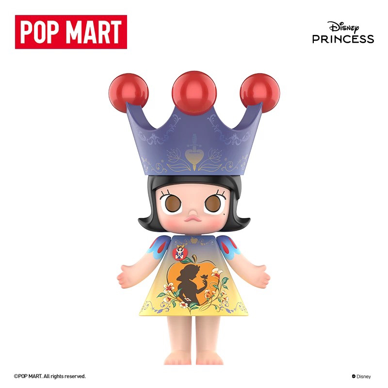 POPMART泡泡玛特MEGA ROYAL MOLLY 400% 白雪公主潮玩手办摆件
