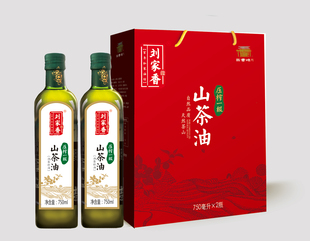 【礼盒装】刘家香山茶油 山茶油食用油茶籽油 过节送礼