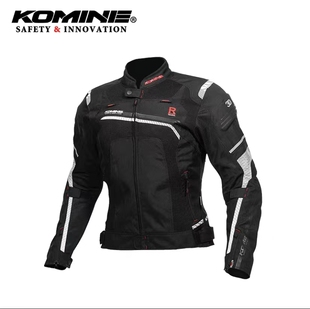 komine摩托车夏季3D网眼拼接骑行裤骑行服透气装备护具防护PK-745