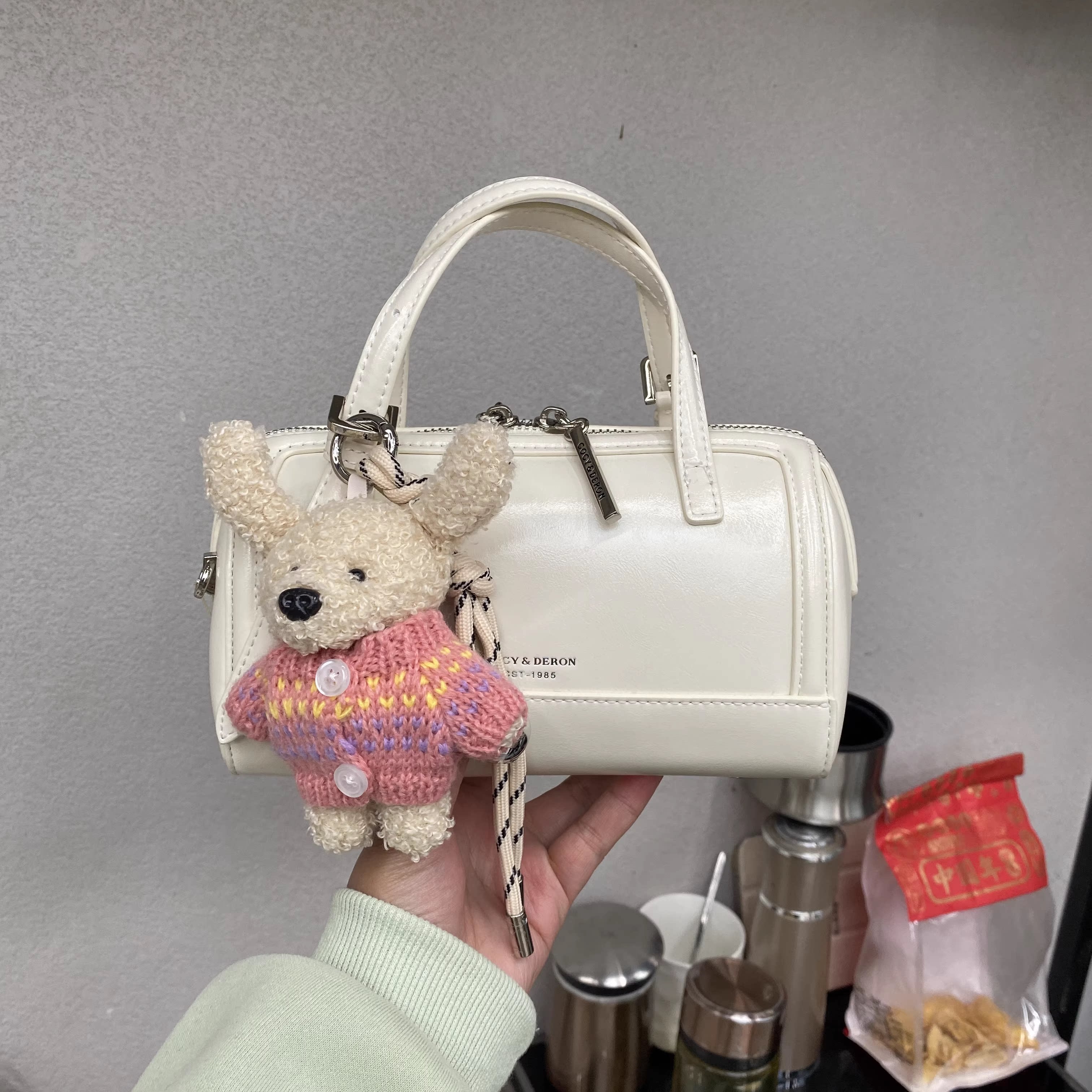 油腊皮新款女包时尚百搭真皮单肩斜挎包腋下包枕头包链条包手提包