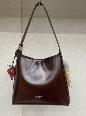 油腊皮新款女包时尚百搭单肩斜挎包手提包女士通勤包腋下包71085