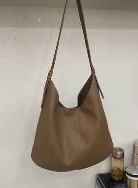 荔枝纹2025新款女包时尚百搭大包单肩包腋下包子母包斜跨包13508