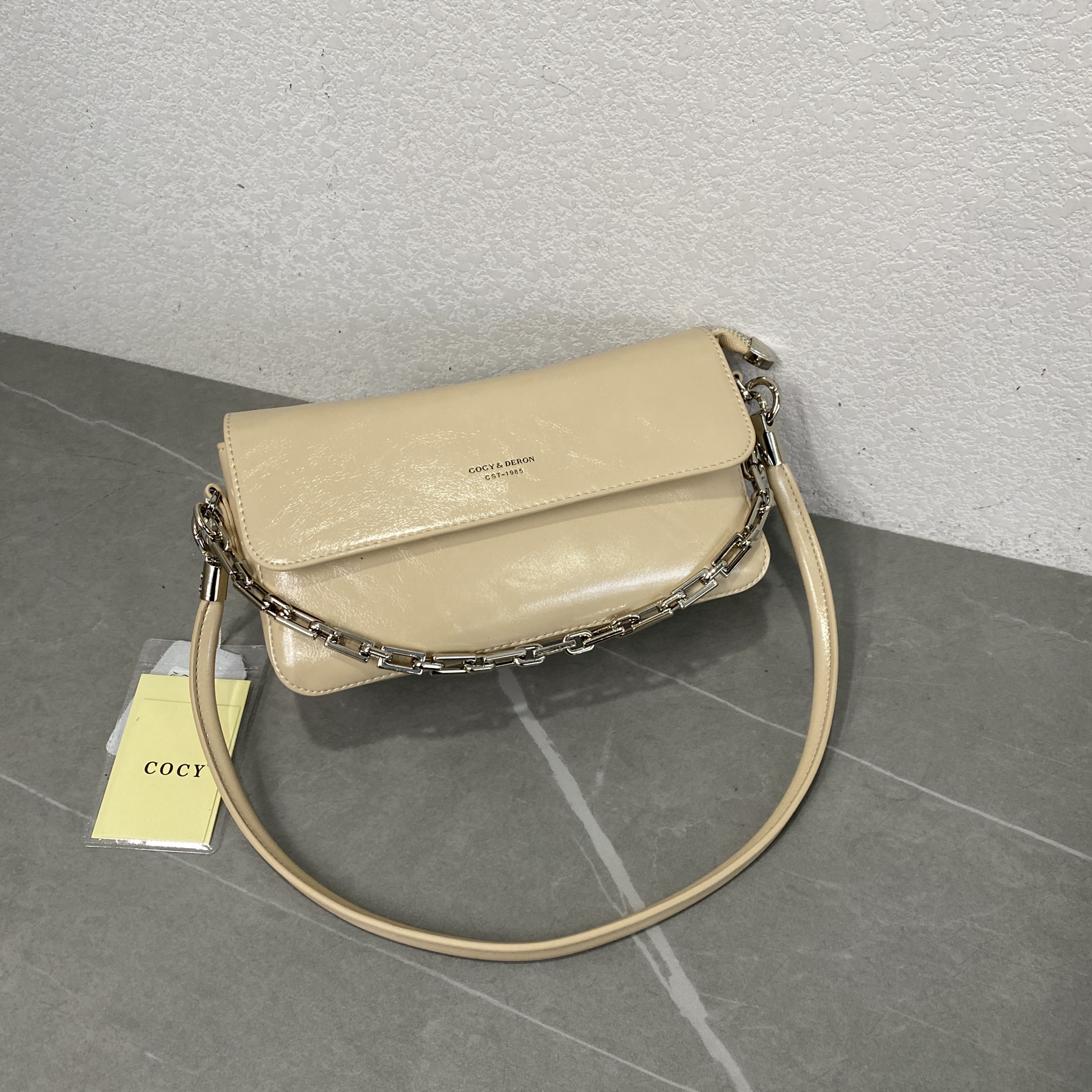 女包新款时尚百搭包单肩包斜挎包腋下包小方包洋气手提包90027-1