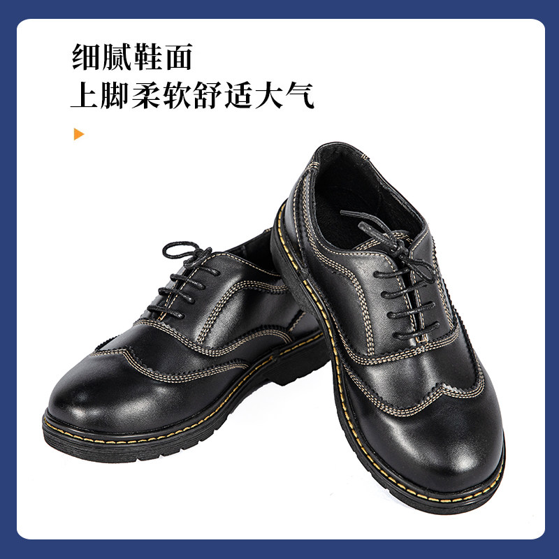 儿童皮鞋黑色表演夏季新款演出小皮鞋防滑仿真皮软底平底鞋微增高图片