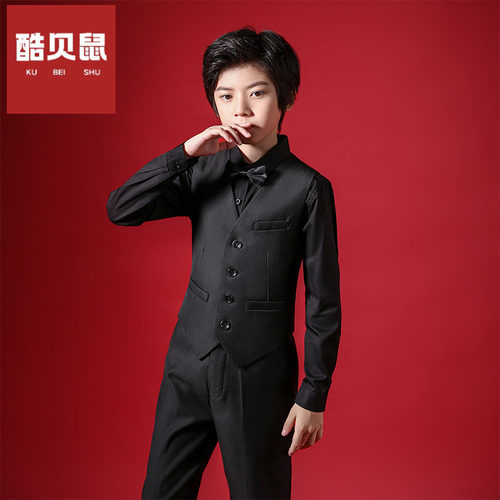 礼服英伦演讲时尚风高端儿童西装