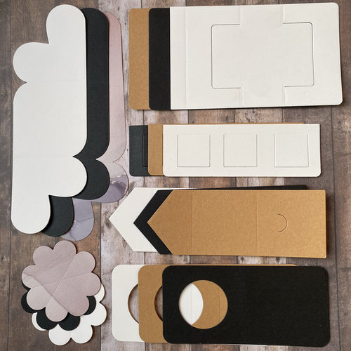 多种小机关 压花模具模板scrapbook手帐cutting die卡片相册装饰