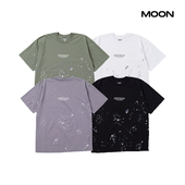 NEIGHBORHOOD 泼墨漆点反印logo短袖 TEE 现货 T恤24FW