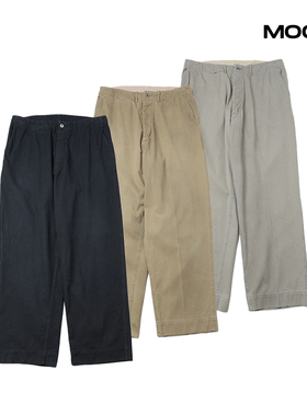 现货 A.PRESSE VINTAGE CHINO TROUSERS 复古休闲工装裤 25FW