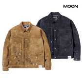 NEIGHBORHOOD DRIP SUEDE 现货 JACKET 麂皮泼墨夹克24FW