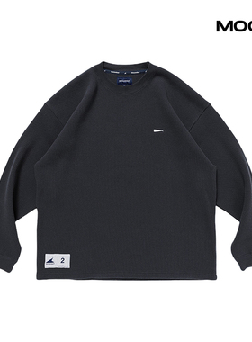 现货 DESCENDANT GAUFRE WAFFLE LS 华夫格长袖卫衣 25SS