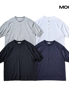 现货 KAPTAIN SUNSHINE Suvin Supima Tube 亨利领短袖T恤 26SS