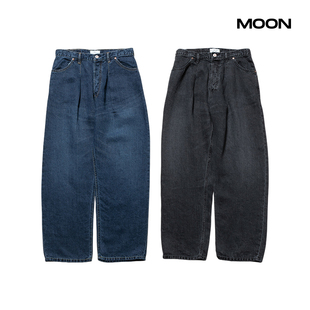 现货 HERILL Linen Denim 4PK复古宽松水洗亚麻牛仔裤 26SS