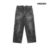 BOWWOW AGED DUCK 现货 PAINTER PANTS 漆点破坏牛仔裤 25FW