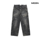 BOWWOW AGED DUCK 现货 PAINTER PANTS 漆点破坏牛仔裤 25FW