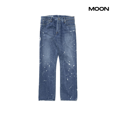 VISVIMSOCIAL漆点牛仔裤