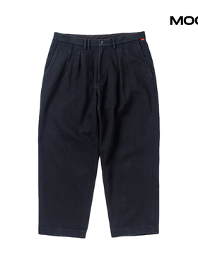 现货 ANACHRONORM HEAVY PIQUE 2 TUCK WIDE 宽松休闲裤 25FW